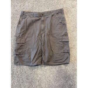 Carhartt Mens Cargo Shorts‎ Size 40 Gray Work Utility Casual Outdoor B275 CHR
